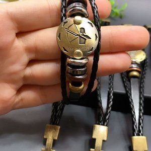 12 Constellations Multilayer Leather Bracelet, Sagittarius